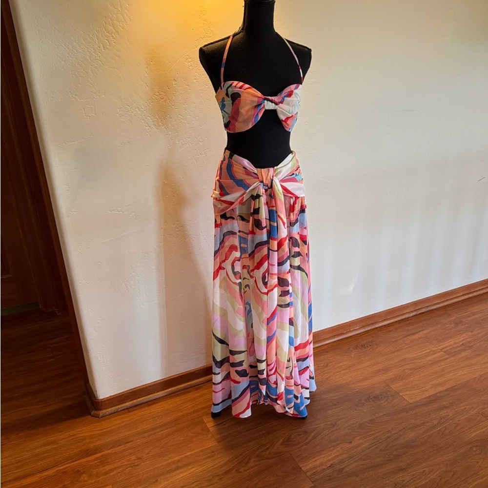 Resort maxi skirt set - Picture 1 of 11